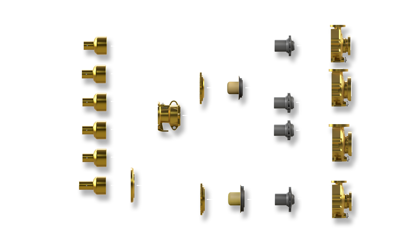 AP-M interchangeable components